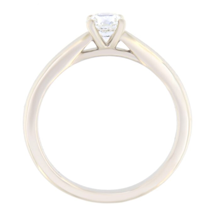 Kullast sõrmus teemantiga 0,41 ct. Kood: 154ay, 76ap - Image 3