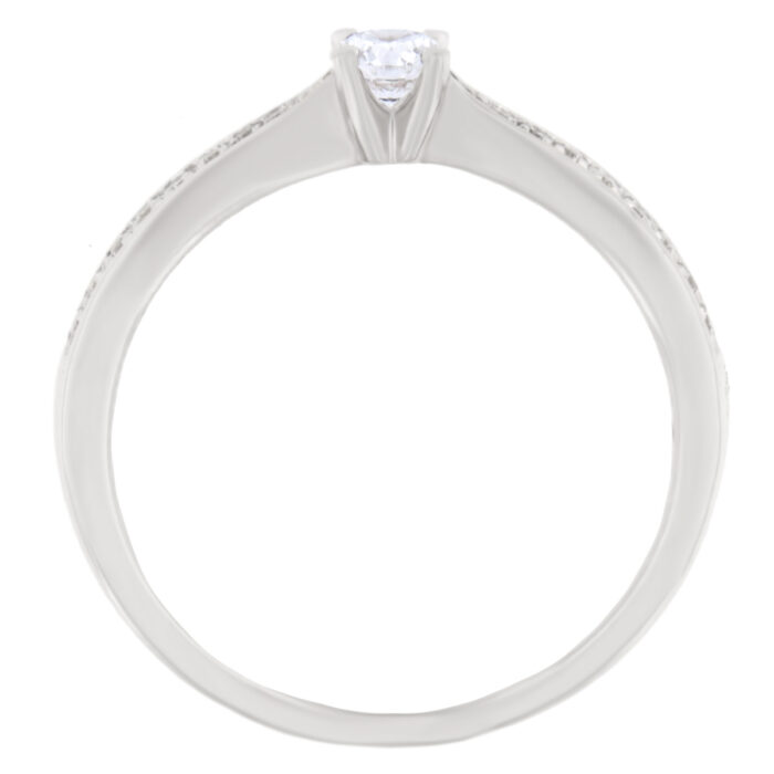 Kullast sõrmus teemantidega 0,24 ct. Kood: 152ay, 85ae - Image 2