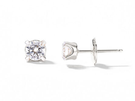 Kullast kõrvarõngad teemantidega 0,53 ct. Kood: 88una