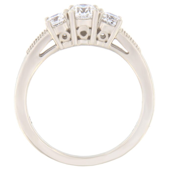 Kullast sõrmus teemantiga 0,51 ct. Kood: 33hc,92he - Image 3