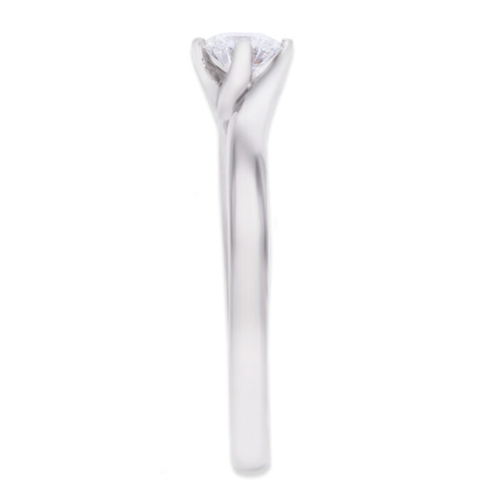 Kullast sõrmus teemantiga 0,27 ct. Kood: 95ar - Image 3