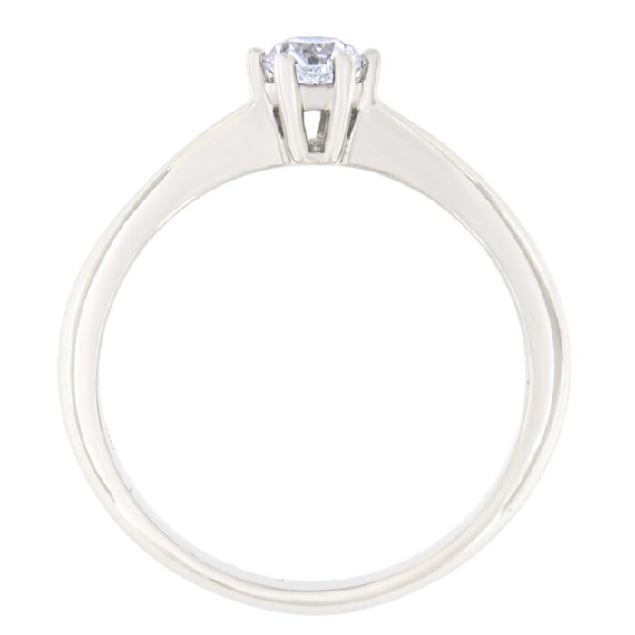 Kullast sõrmus teemantiga 0,41 ct. Kood: 21ar,16ap - Image 3