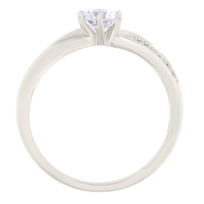 Kullast sõrmus teemantidega 0,44 ct. Kood: 55ar - Image 3