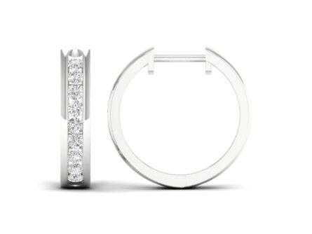 Kullast kõrvarõngad teemantidega 0,50 ct. Kood: 95hka