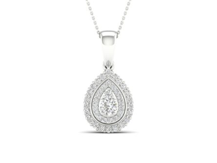 Gold pendant with 0,25 ct diamonds. Code: 83hm