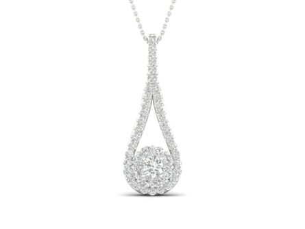 Gold pendant with diamonds 0,50 ct. Code: 113hm
