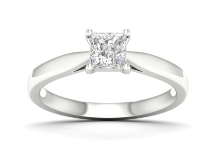 Kuldsõrmus teemantiga 0,35 ct. Kood: 60hkb,4hc
