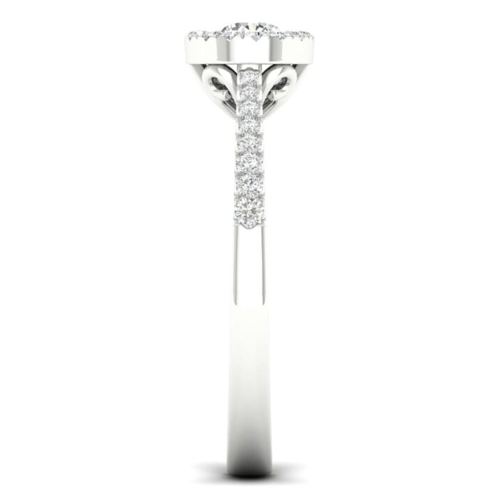 Kullast sõrmus teemantidega 0,40 ct. Kood: 49hh - Image 2