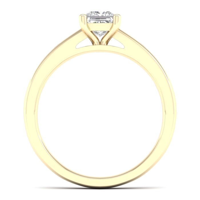 Kullast sõrmus teemantidega 0,75 ct. Kood: 38hkb,33hh - Image 3