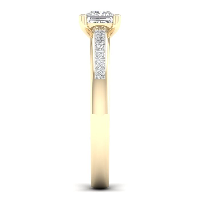Kullast sõrmus teemantidega 0,75 ct. Kood: 38hkb,33hh - Image 4