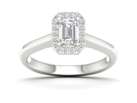 Kullast sõrmus teemantidega 0,65 ct. Kood: 53hkb,50hh