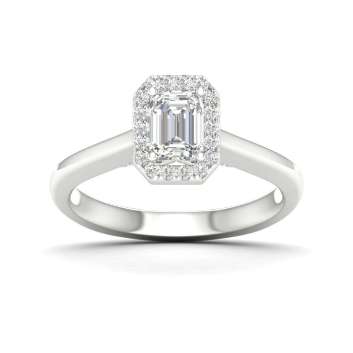 Kullast sõrmus teemantidega 0,65 ct. Kood: 53hkb,50hh