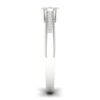 Kullast sõrmus teemantidega 0,10 ct. Kood: 254hkc