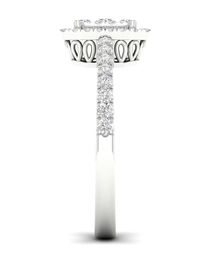 Kullast sõrmus teemantidega 0,50 ct. Kood: 30hkb,52hh - Image 3