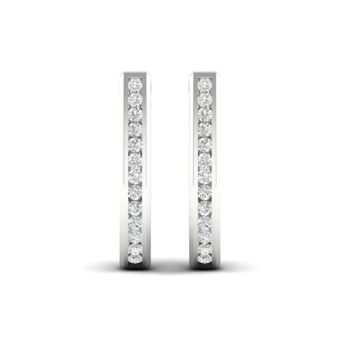 Kullast kõrvarõngad teemantidega 0,50 ct. Kood: 96hka - Image 5
