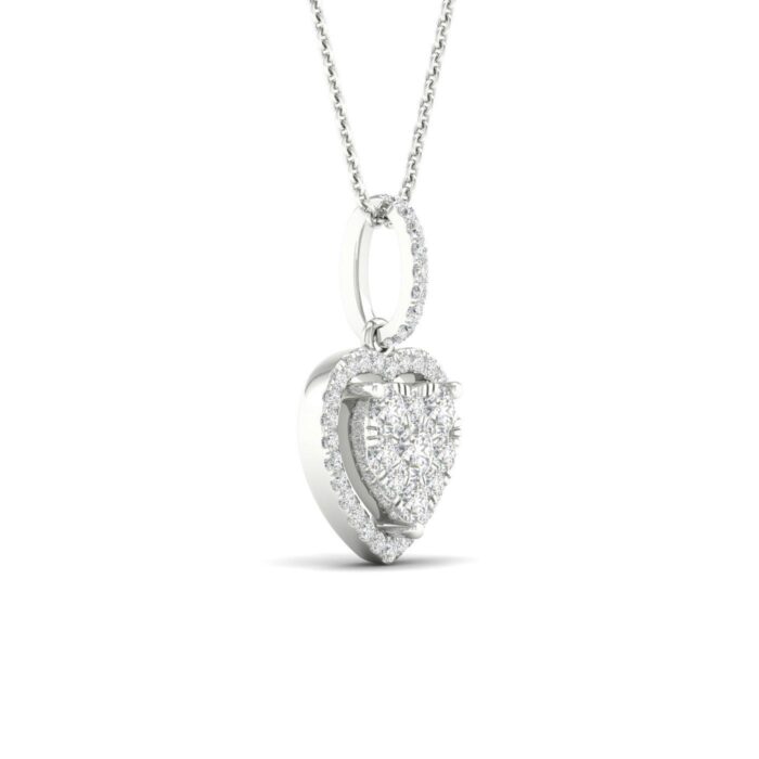 Kullast ripats teemantidega 0,33 ct. Kood:  99hm - Image 3
