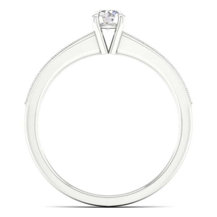 Kullast sõrmus teemantidega 0,50 ct. Kood: 22hc, 3hh - Image 4