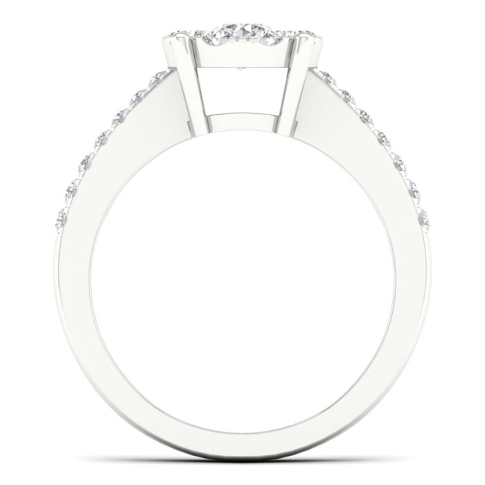 Kullast sõrmus teemantidega 0,80 ct. Kood: 27hkb - Image 3
