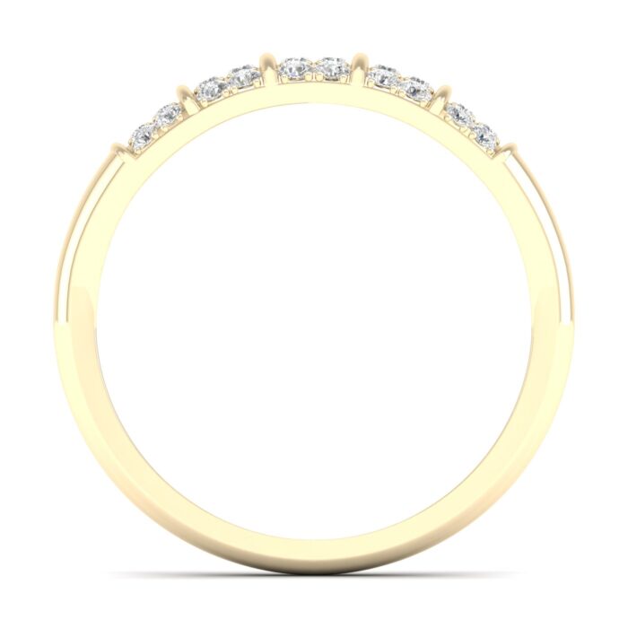 Kullast sõrmus teemantidega 0,25 ct. Kood: 24hkb,24hh - Image 2