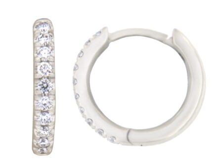 Kullast kõrvarõngad teemantidega 0,15 ct. Kood: 85ay, 197ae
