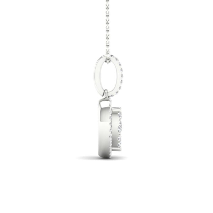 Kullast ripats teemantidega 0,33 ct. Kood:  99hm - Image 4