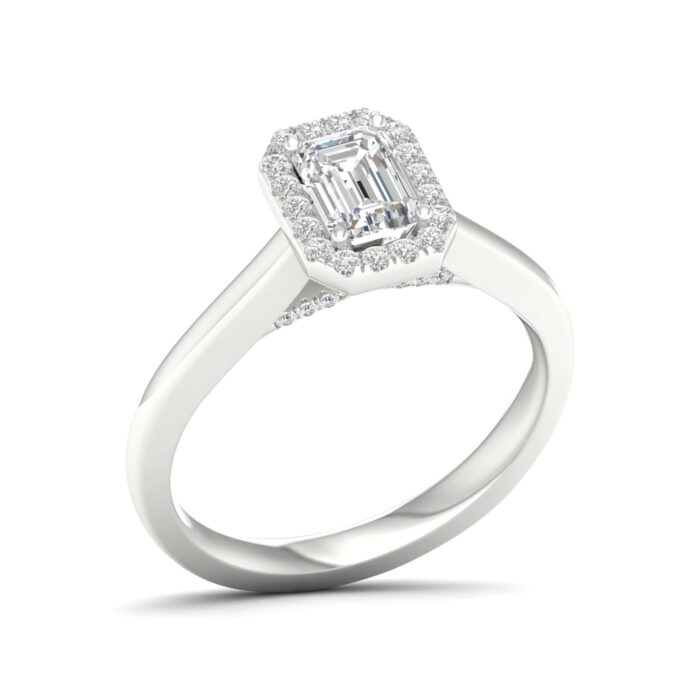 Kullast sõrmus teemantidega 0,65 ct. Kood: 53hkb,50hh - Image 4