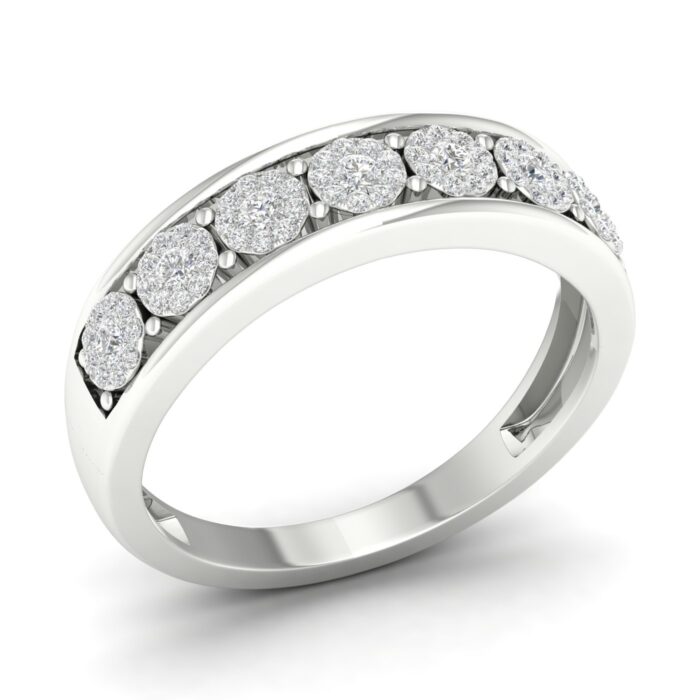 Kullast sõrmus teemantidega 0,30 ct. Kood: 22hkb - Image 2