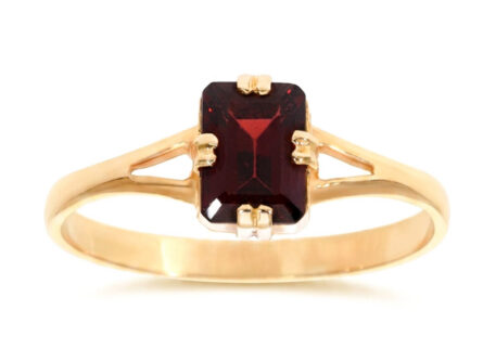 Kullast sõrmus granaadiga Kood: rn0129-granaat