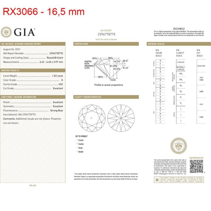Kuldsõrmus teemantiga 1,02 ct. Kood: RX3066 - Image 6