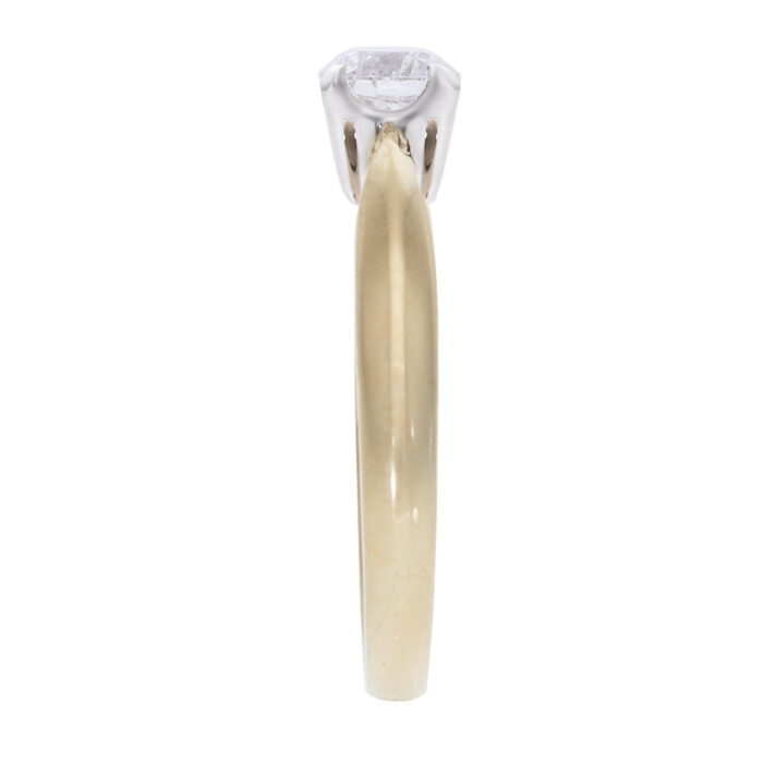 Kullast sõrmus teemantiga 0,50 ct. Kood: RX3105-Y-0,50 - Image 4