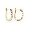 Kullast kõrvarõngad teemantidega 0,21 ct. Kood: 161hkc