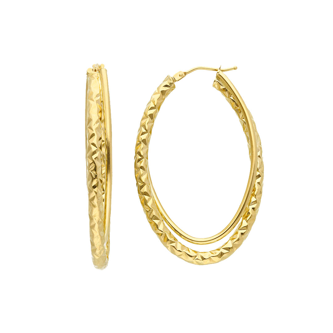 Gold earrings Code: 171540
