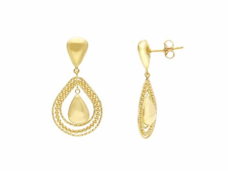 Kullast kõrvarõngad Kood: 281437