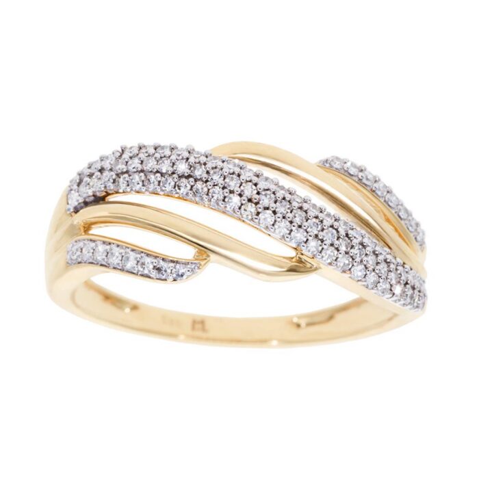 Kuldsõrmus teemantidega 0,20 ct. Kood: 248hkc